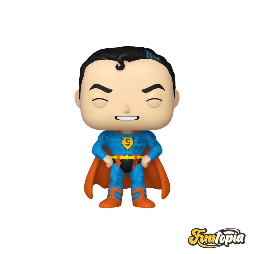 Funko POP!(86228) - Golden Age Superman '38 (609) POP! Heroes: DC: Shield Through the Ages