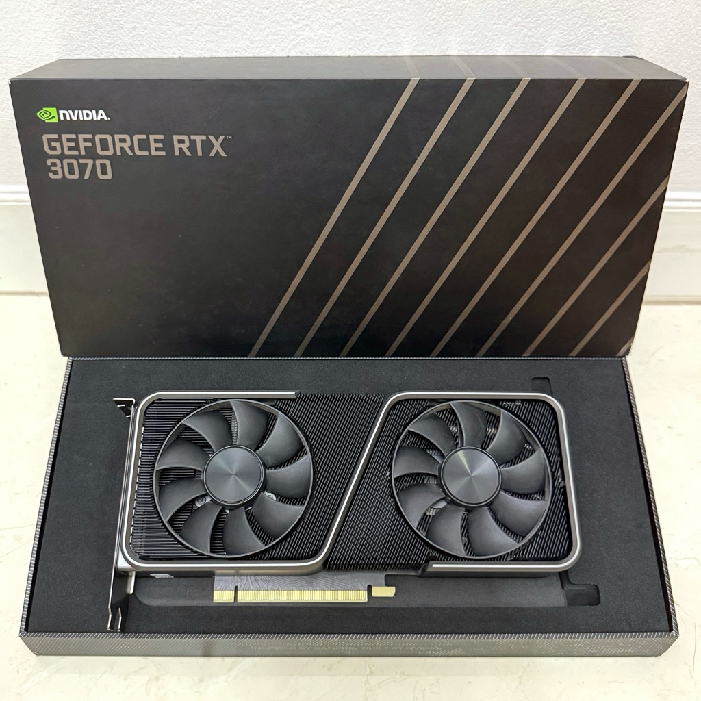 NVIDIA GeForce RTX 3070 Founders Edition REFERENCE FE RTX 3060Ti NVIDIA  REFERENCE FE ใช้งานปกติ