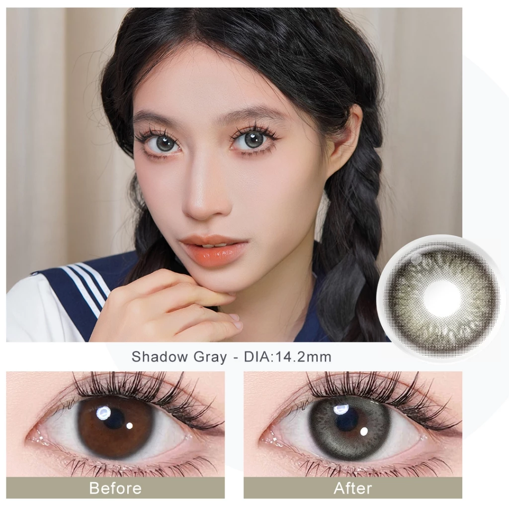 คอนแทคเลนส์ Realcon Blush Girl 14.2mm 6 เดือน thumbnail 5
