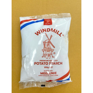 แป้งมันฮ่องกง windmill potato starch 250g. แป้งทำราดหน้า ทำก…