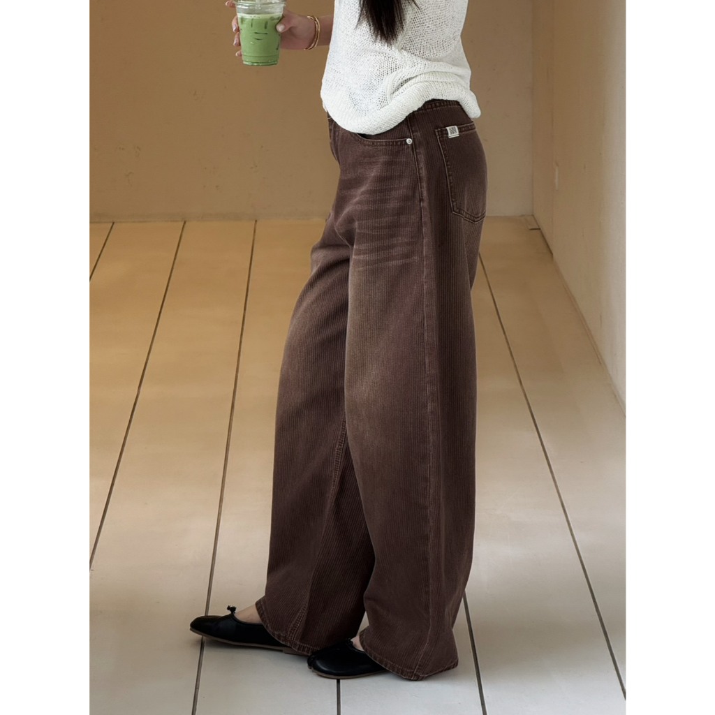 Roomry.n -  Loft jeans กางเกงยีนส์ทรงกระบอกใหญ่ รูปที่ 4