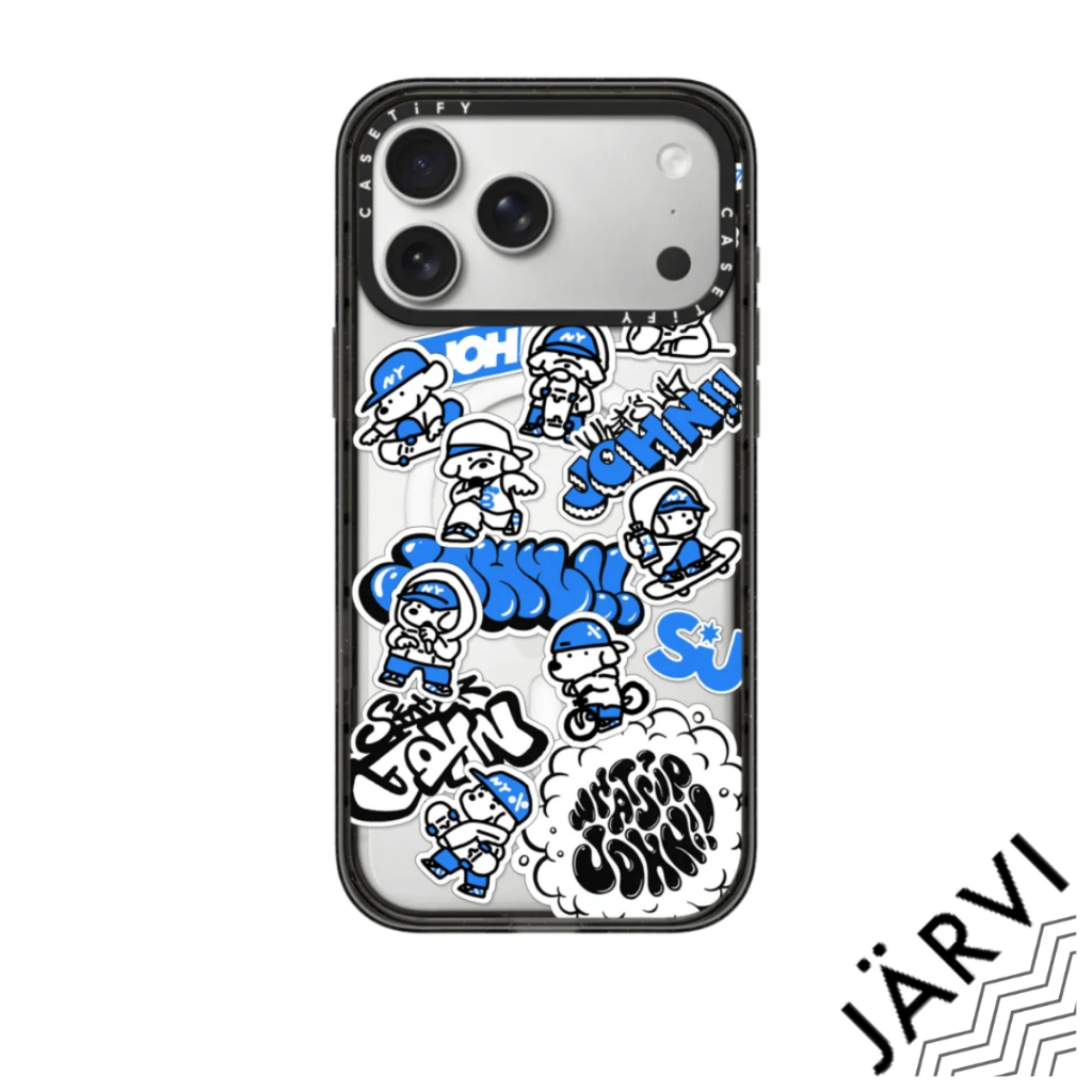 [ส่งด่วน/พร้อมส่ง] CASETiFY | mini JOHN [Skater JOHN] For iPhone Samsung แท้