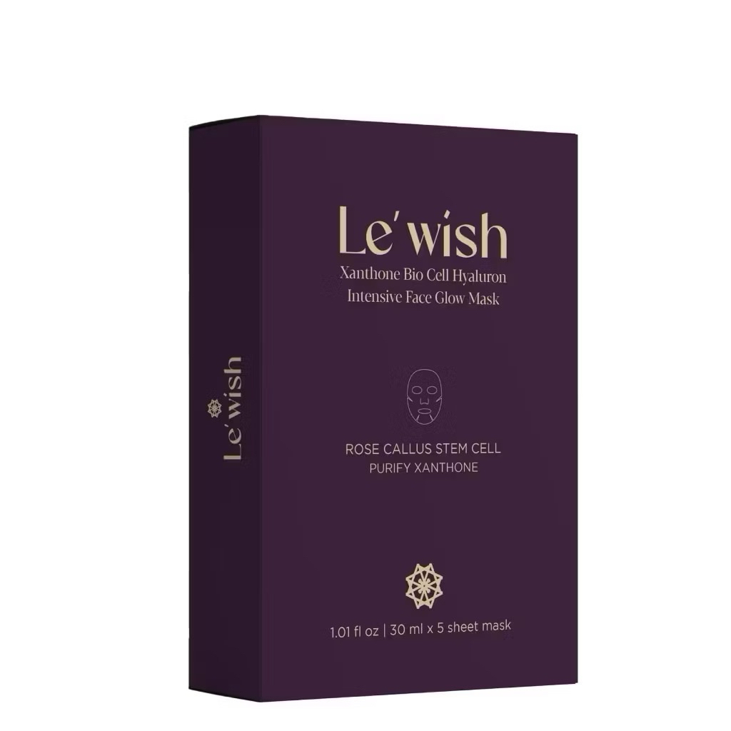ถูกที่สุด!! (ยกกล่อง5แผ่น) มาส์ก Le' wish มีปลายทาง