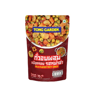 Tonggarden ถั่วอบผสมแป้งกรอบ รสหม่าล่า 75 กรัม