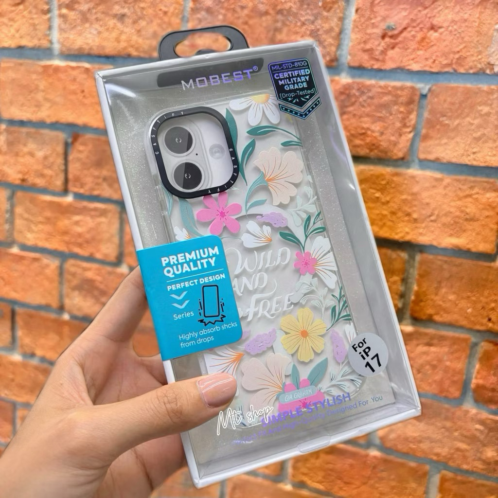 🎉Mobest เคสลายน่ารัก มีแม่เหล็กชาร์จ สำหรับ iP 17promax