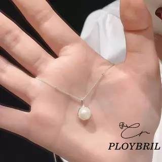 สร้อยคอ มุก จี้ สร้อยคอแฟชั่น เครื่องประดับผู้หญิง สไตล์เรียบหรูเกาหลี PLOYBRIL X003