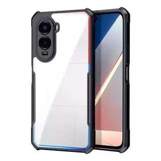 Xiaomi Poco M7 Plus 5G/POCO M7ตรงรุ่น(ส่งในไทย)เคสกันกระแทกขอบสีหลังใสXiaomi POCO M7 Plus 5G/POCO M7 4G