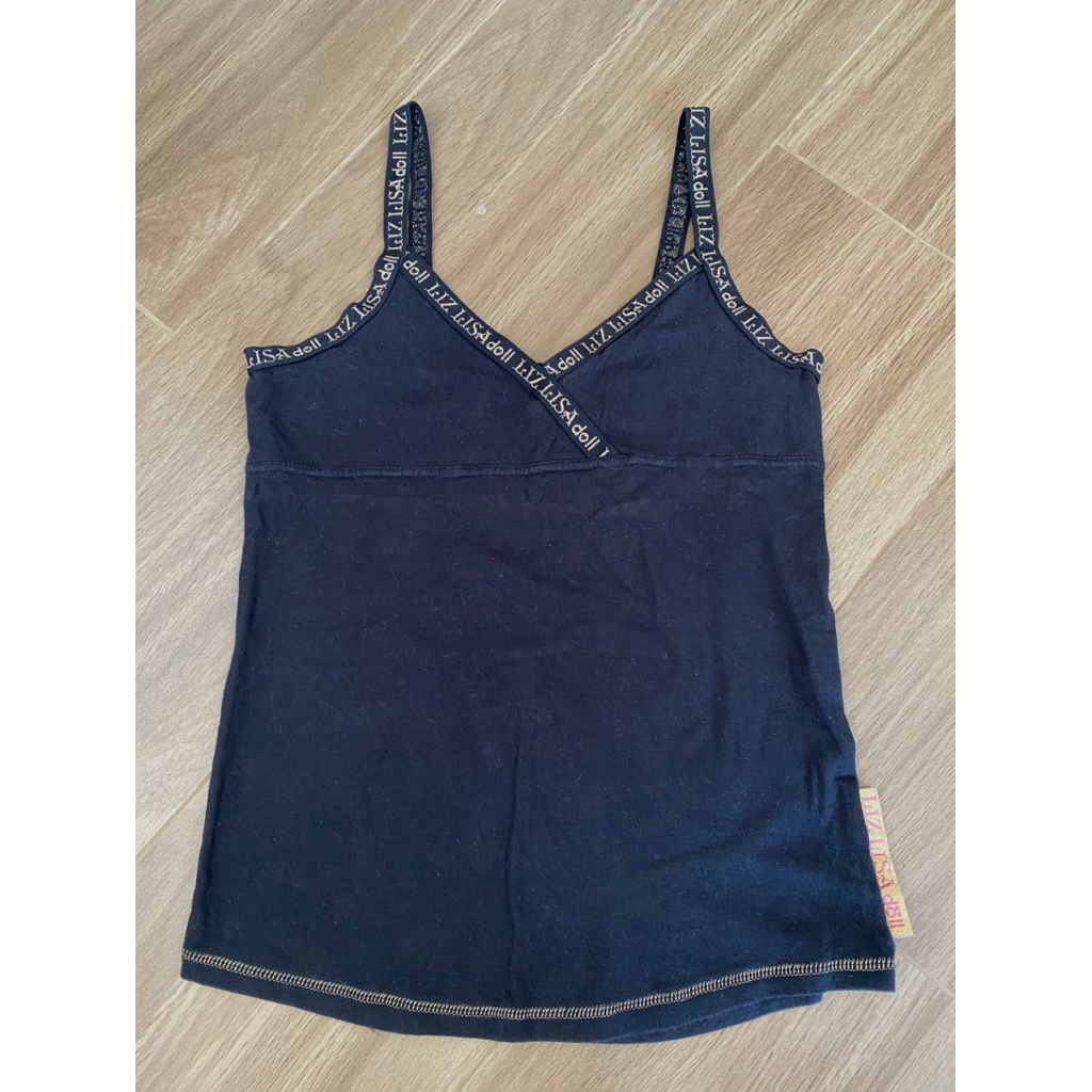 เสื้อสายเดี่ยว แบรนด์ Lizlisa Y2K rare 🇯🇵