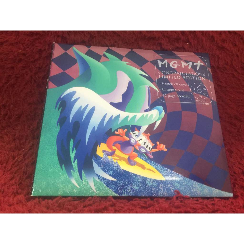 CD MGMT – Congratulations สภาพตามรูปปก ZA160-120