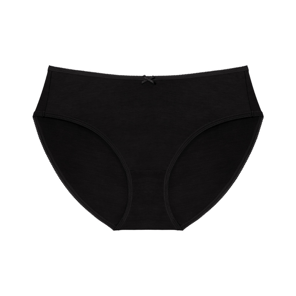 Triumph กางเกงชั้นในรูปแบบมิดี้ รุ่น Pure Breeze Midi รหัส10225664 สีดำ 0004