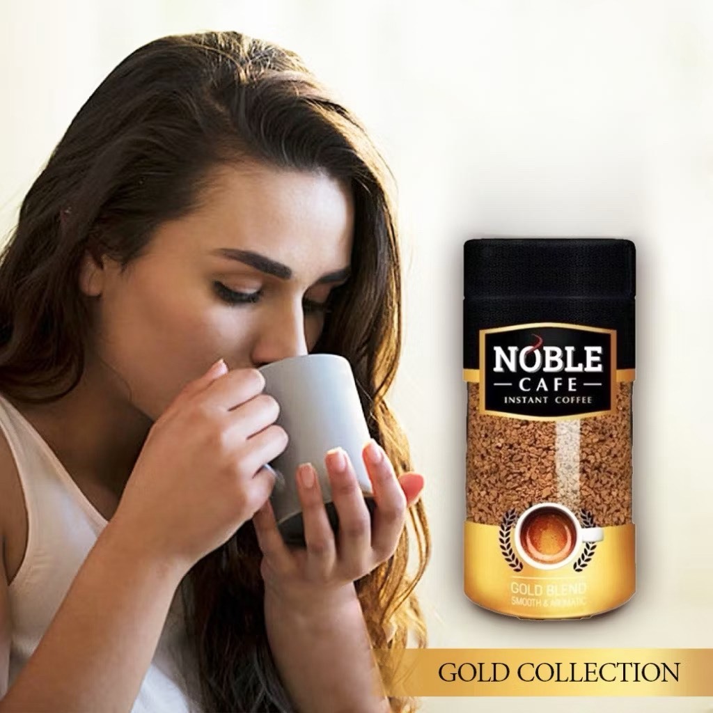 Noble Cafe Intense Coffee Gold Blend  Coffee กาแฟสำเร็จรูป 100g.