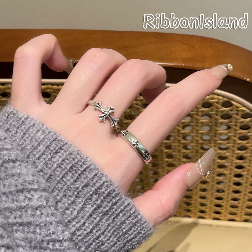 แหวน ring แฟชั่นสำหรับผู้หญิง สไตล์เกาหลี สำหรับผู้หญิง แฟชั่น คุณภาพสูง หลากสี ins ทรงกลม มินิมอล ใหม่ คุณภาพสูง COD