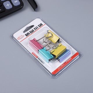 คลิปหนีบกระดาษ คลิปหนีบเอกสาร สีพาสเทล แพ็ก 8/,10 ชิ้น