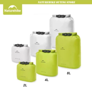 Naturehike ถุงกันน้ำ หิ้วเครื่องดื่ม น้ำหนักเบา ปิดแบบม้วน PU2000+ สำหรับแคมป์ปิ้ง ปิกนิก กลางแจ้ง ถุงกันน้ำกลางแจ้ง
