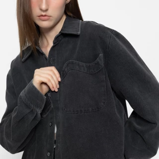 Classy Club - เสื้อเชิ้ต ยีนส์ รุ่น Tail Wag Denim Shirt - Classy Friends Furreal Col.