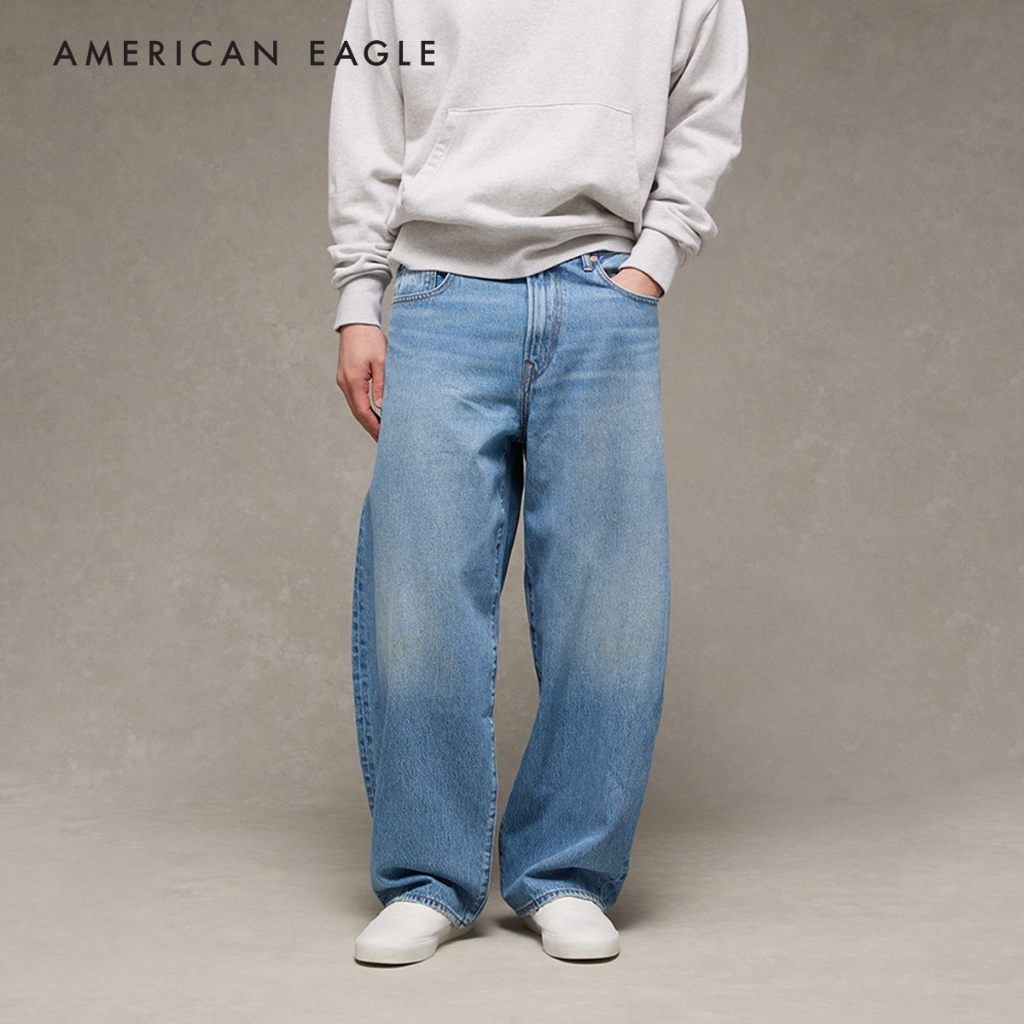 American Eagle Barrel Jean กางเกง ยีนส์ ผู้ชาย บาร์เรล (MBL 011-7361-447)