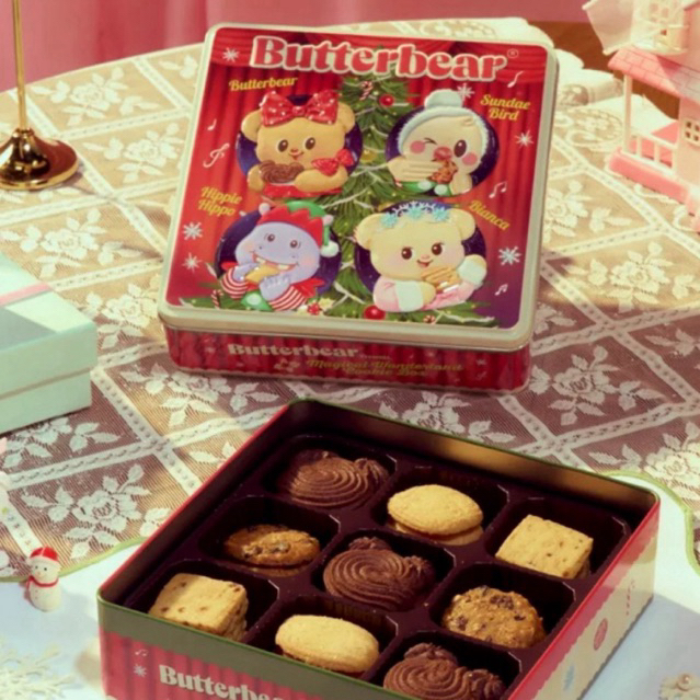 ✅รับหิ้ว ส่งด่วนได้✅ 🐻คุกกี้น้องหมีเนย Butterbear ของแท้! 🍪 ✅ทุก3กระปุกได้ถุง1ใบ✅