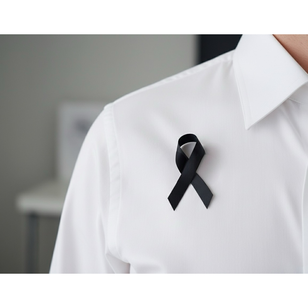 เข็มกลัดไว้อาลัย🖤2ชิ้น 19บาท เซต5ชิ้น48บาท