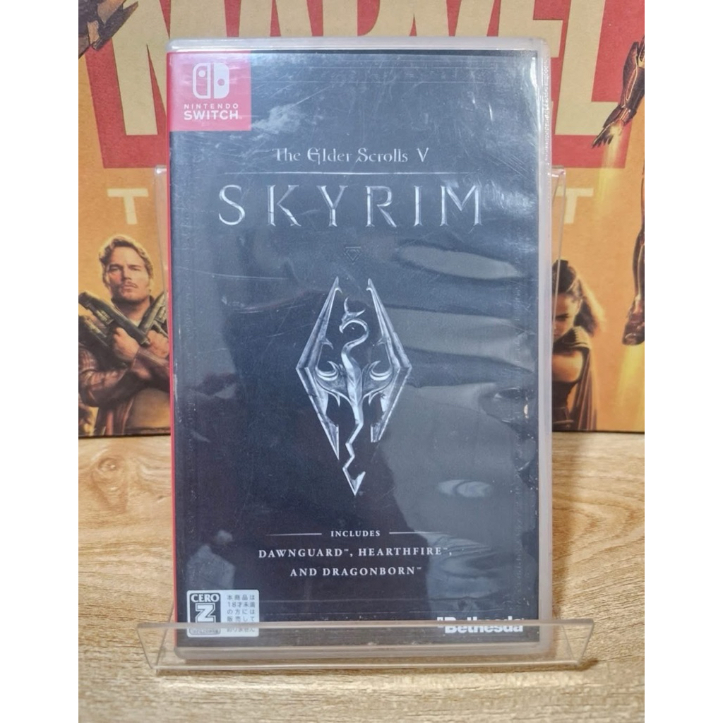 แผ่นเกม Nintendo switch เกมส์ The Elder Scrolls 5 Skyrim(JP )