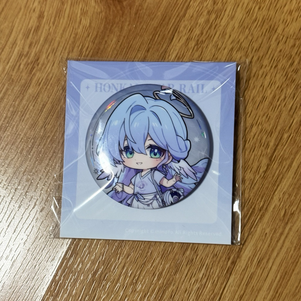 พร้อมส่ง Goods HSR Honkai star rail Robin Badge เข็มกลัด Official Hoyoverse รางดาว