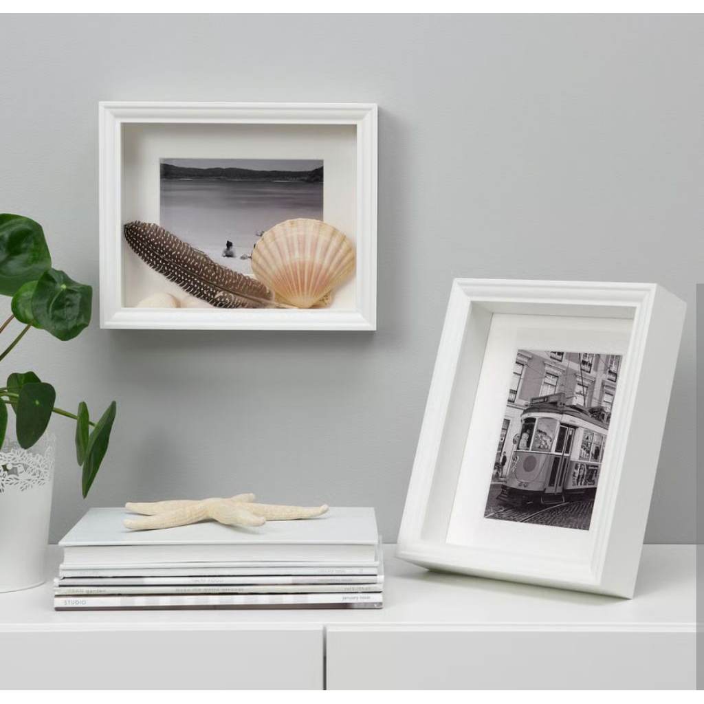 IKEAshopping VÄSTANHED แวสตันเฮียด กรอบรูป, ขาว, 20x25 ซม.