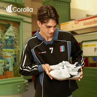 【รองเท้าคู่รัก】Corolla Velcro shoes รองเท้าลำลองผู้หญิง สายรัดตีนตุ๊กแก สวมใส่สบาย ระบายอากาศได้ดี และใช้งานได้หลากหลาย