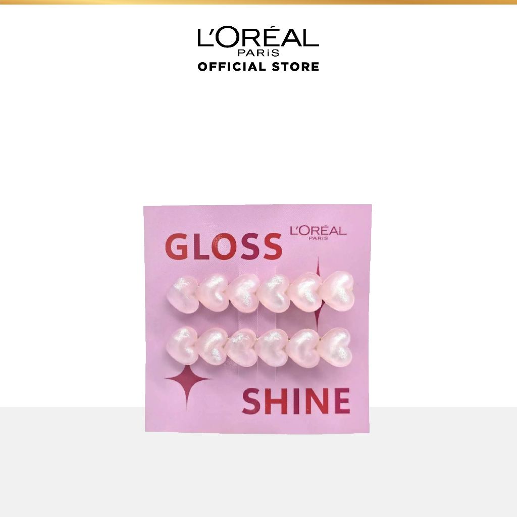 สินค้าสมนาคุณงดจำหน่าย GWP Pink Glossy Hair Clip_EC
