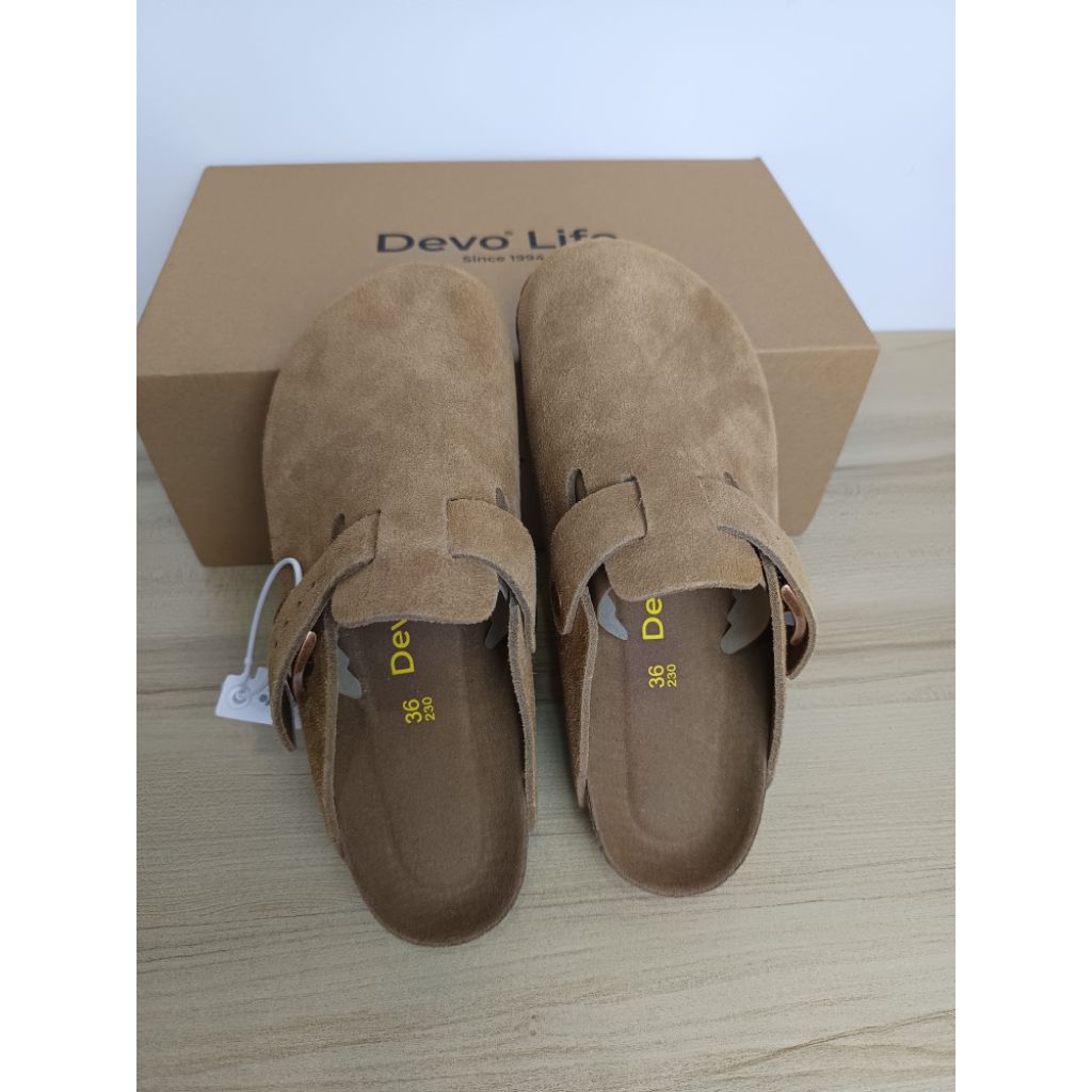 DEVO LIFE รุ่น Slippers สี Yellow Brown