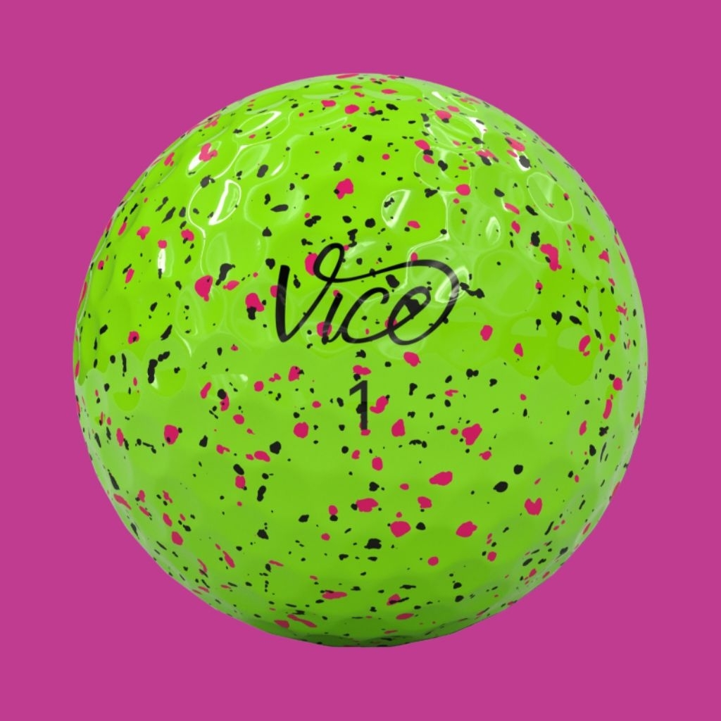 [1Ball] [Nobox] ลูกกอล์ฟ Vice Pro Air Neon Drip กอล์ฟ ลูกกอล์ฟ ลูกพัต Taylormade Callaway Vice Golf 