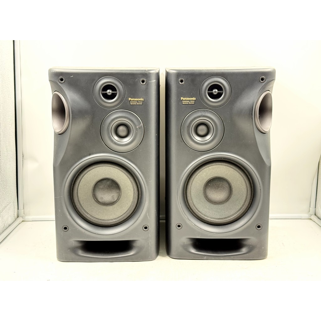 BH1 ลำโพงญี่ปุ่นมือสอง 1 คู่ (566) PANASONIC SB-CH950-K 120W 6 โอห์ม Woofer 5.5 นิ้ว Size ตู้ 23x27x