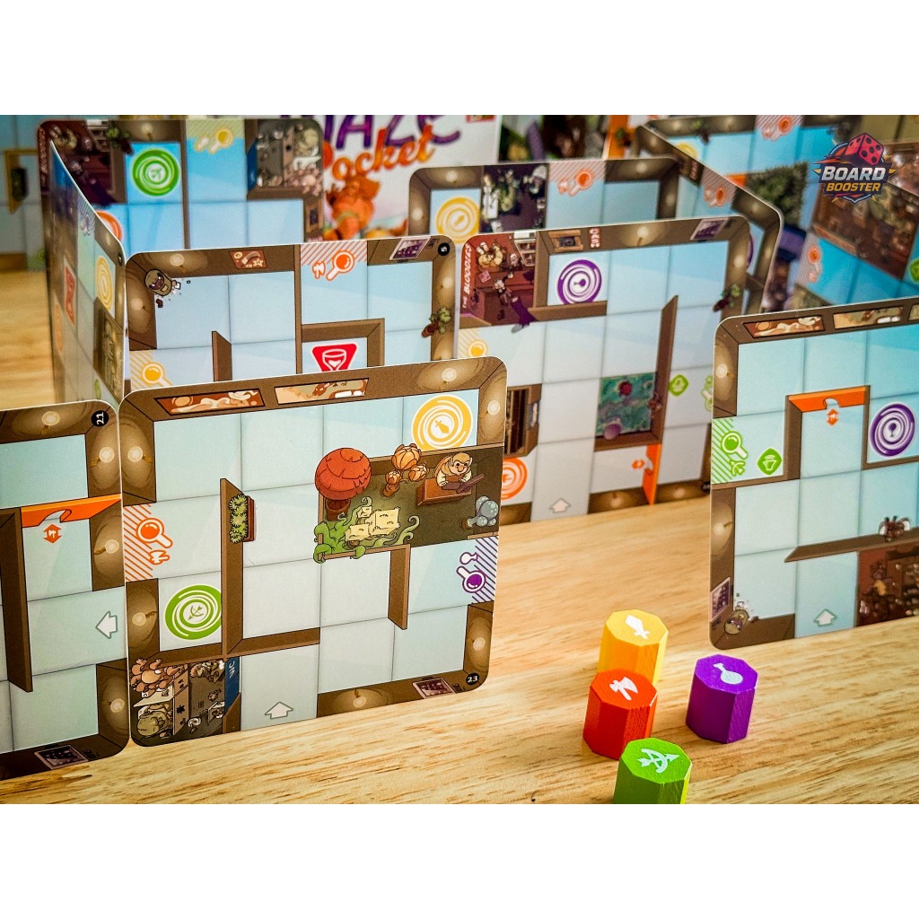[พร้อมส่ง] Magic Maze Pocket ฉบับภาษาไทย (TH) board game บอร์ดเกม boardgame ราคา ถูกที่สุด ดีลบีเคเค แกลเลอรีภาพที่ 4
