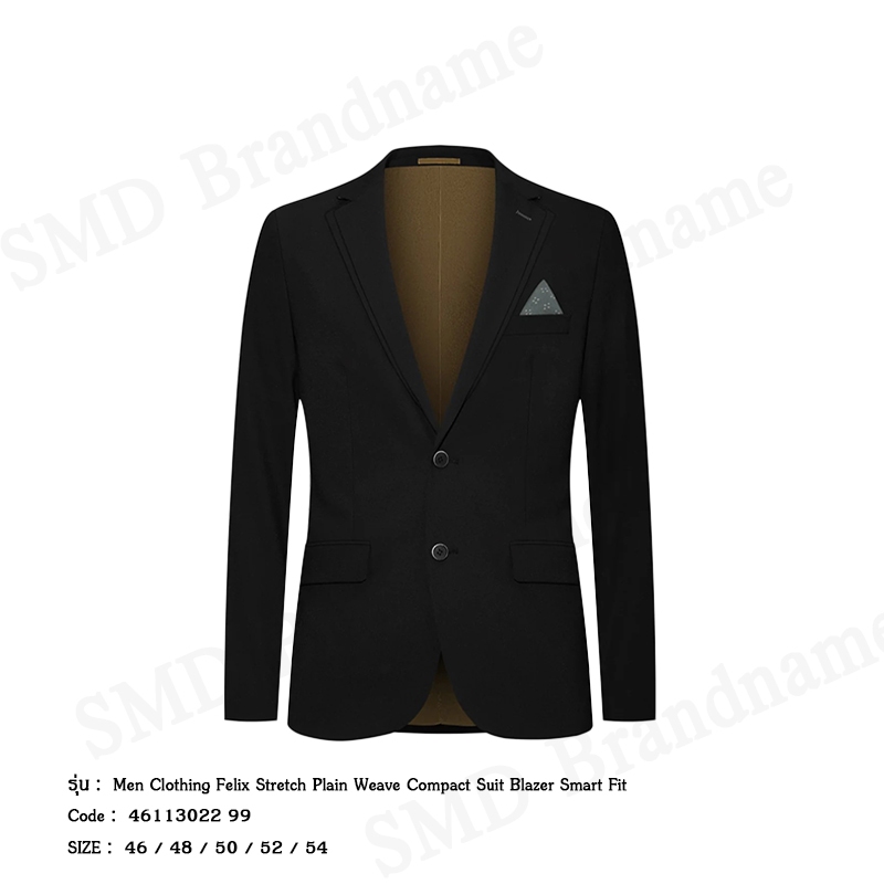 G2000 เสื้อสูทผู้ชาย รุ่น Men Clothing Felix Stretch Plain Weave Compact Suit Blazer Smart Fit Code: 4611302299