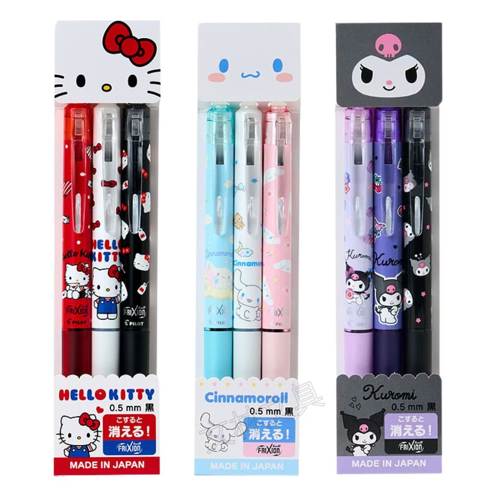 ปากกาลบได้ Pilot Frixion Ball Knock จากญี่ปุ่น พร้อมส่งหลายลายค่ะ