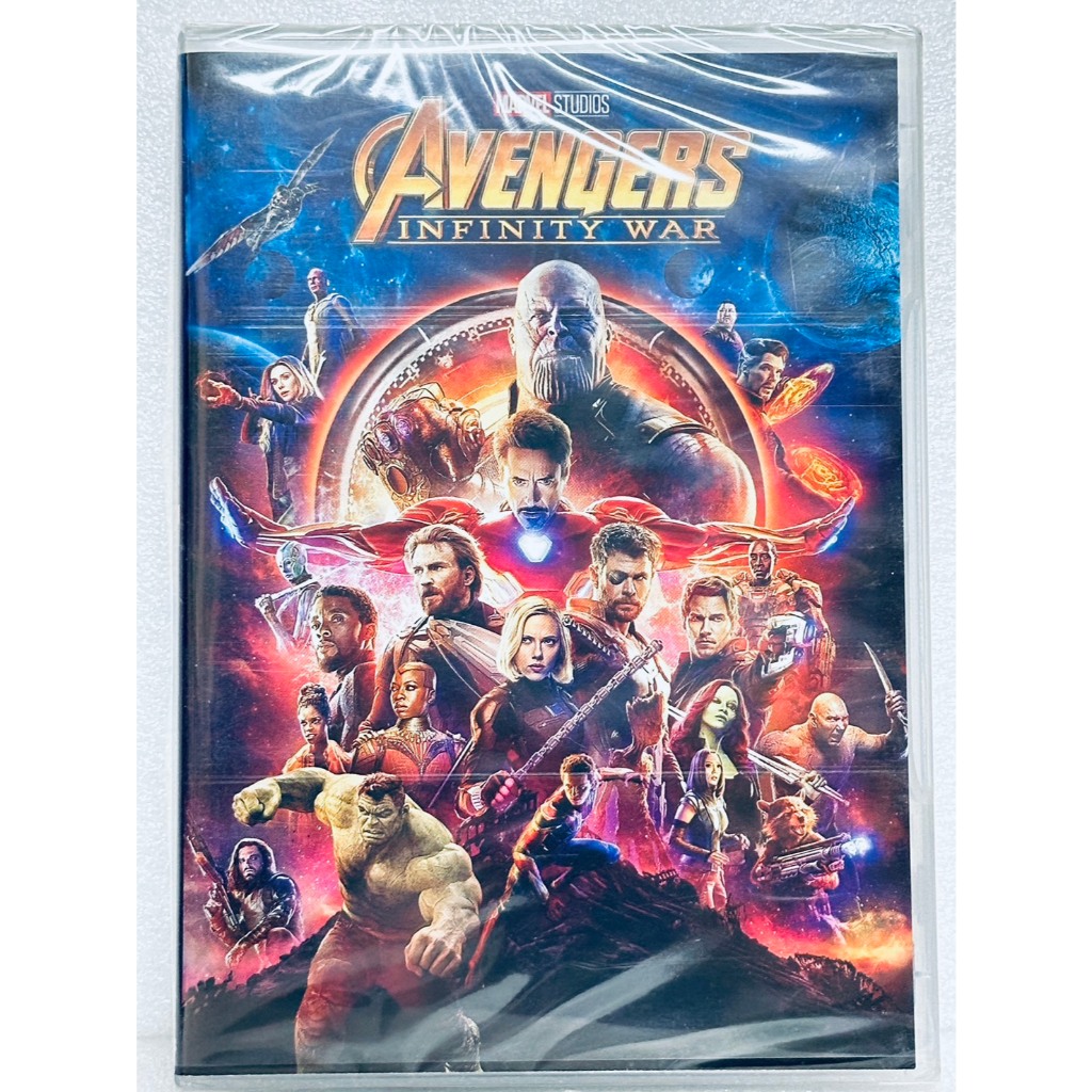 DVD : Avengers: Infinity War (2018) มหาสงครามล้างจักรวาล ” Robert Downey Jr., Chris Hemsworth “