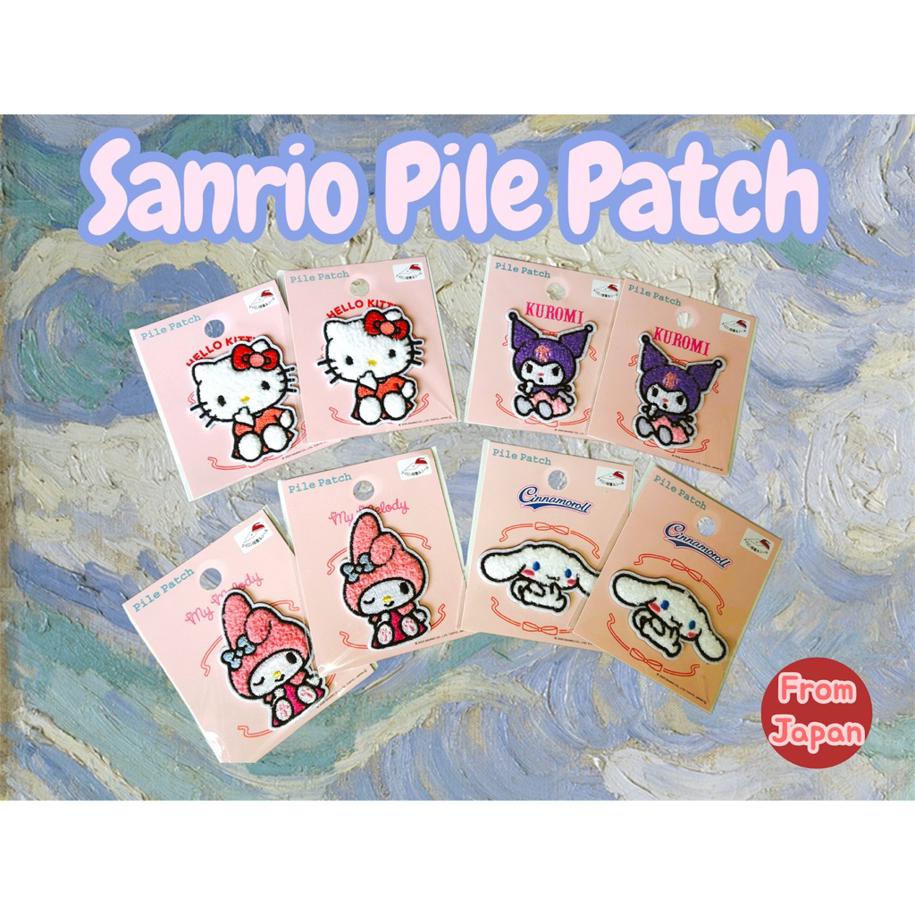 [Sanrio]Pile Patch,Wappen กระเป๋า เสื้อ ทำง่าย จากญี่ปุ่น