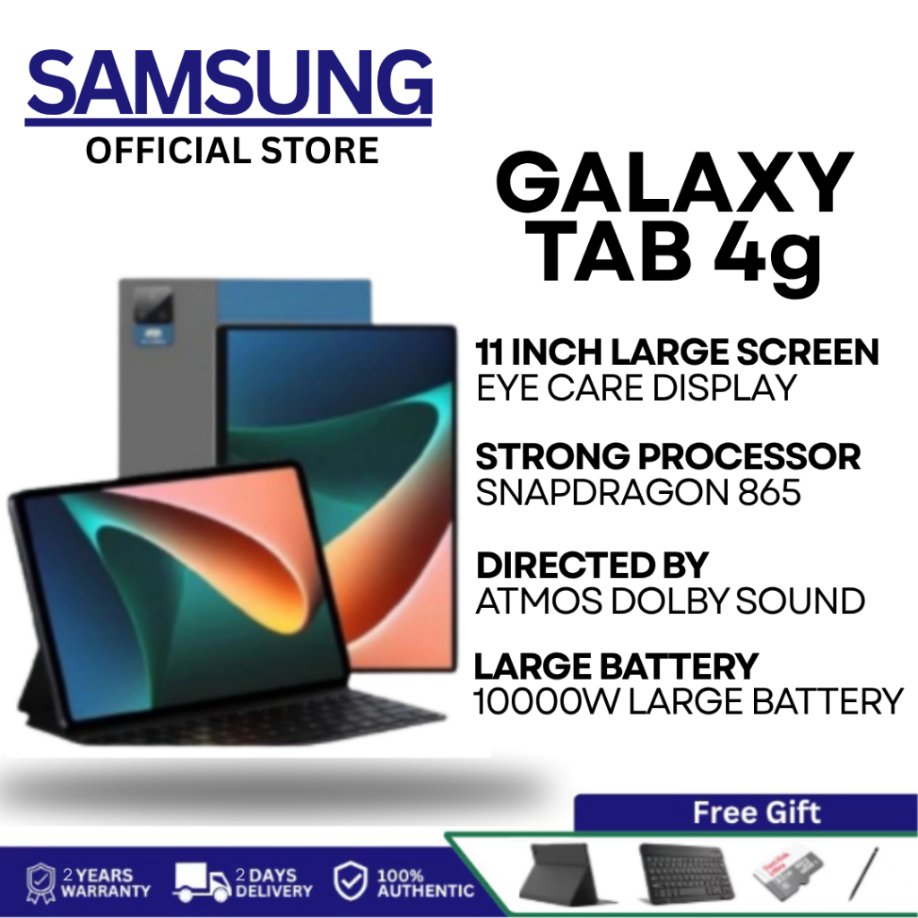 Samsung Galaxy Tab A 8.0″ / 10.1″ / 10.1″ (4G) – แท็บเล็ตซัมซุง จอใหญ่ Full HD · แบตอึด · ใส่ซิมได้ · เรียนออนไลน์ / ดูห