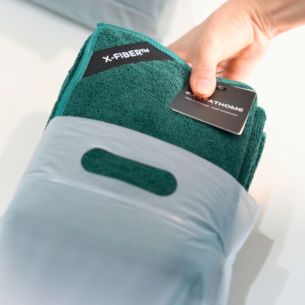 X-Fiber™ Matcha – ผ้าไมโครไฟเบอร์ไร้ขุย อเนกประสงค์ ครัว-รถ-กระจก | Easyathome - รูปที่ 4
