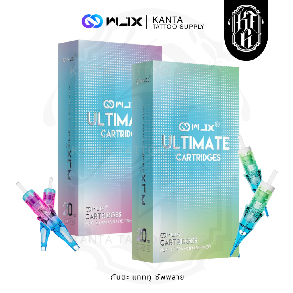 ของแท้! WJX Ultimate เข็มฮอค 20 เล่ม (พร้อมส่งในไทย) พรีเมี่ยม เดินเส้นลงสีทำเงาได้ คุณภาพดี ไม่ส่าย เข็มสัก