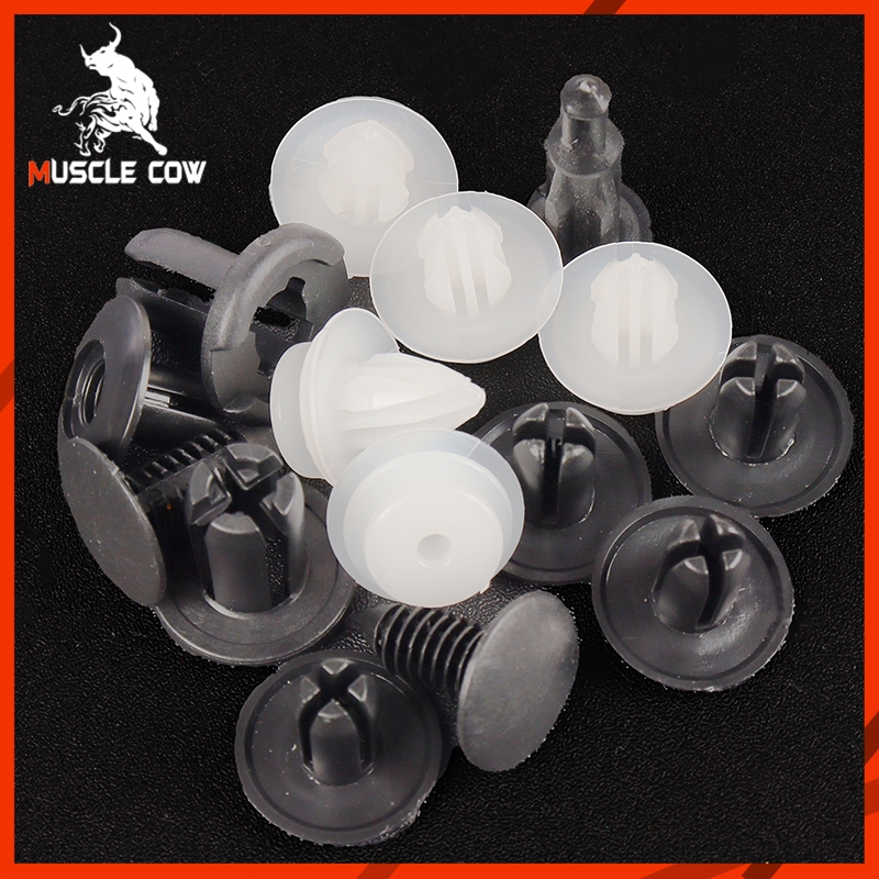 MUSCLE COW ชุดคลิปล็อครถยนต์ 100 ชิ้น พร้อมอุปกรณ์ถอด สำหรับยึดกันชน ประตู แผงข้าง ใช้กับรถยนต์ทุกรุ่น ซ่อมแซมง่ายครบชุด - รูปที่ 3