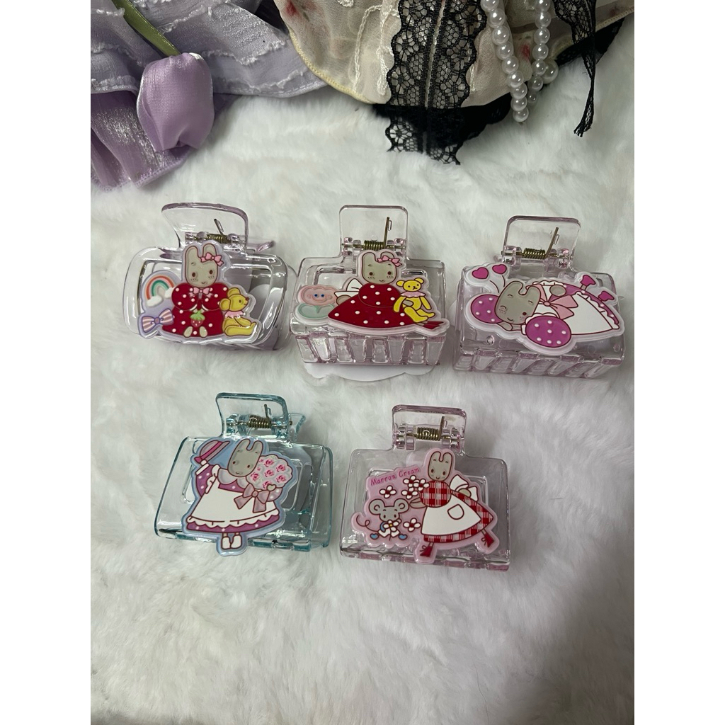 กิ๊บหนีบผมป้ามารอนครีม ป้ามารอน พร้อมส่ง