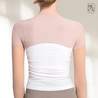 BLCA Block&Care ปลอกแขนคลุมไหล่กันยูวี Skinfit Cool Bolero สี skin นำเข้าจากเกาหลี ป้องกันยูวี 94.6% สินค้าพร้อมส่ง