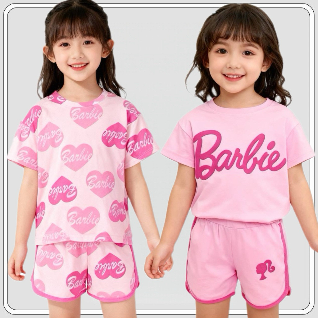 MC120 ชุดเซทเสื้อ+กางเกง ลูกสาว ชุดเด็ก สีชมพู น่ารักมากๆ