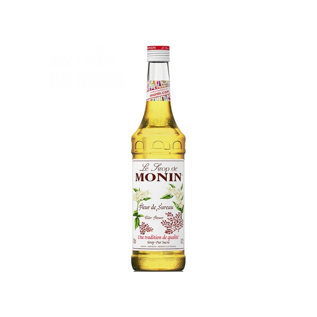 พร้อมส่ง MONIN Elder Flower Syrup 700 ml. 1 bottle โมนิน เอลเดอร์ฟลาวเวอร์ ไซรัป 1 ขวด