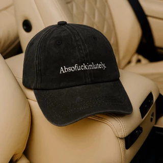VIBE Cap – Absofuckinlutely Edition หมวกมินิมอล Absofuckinlutely รุ่น VIBE เท่เรียบ ใส่ได้ทุกวัน