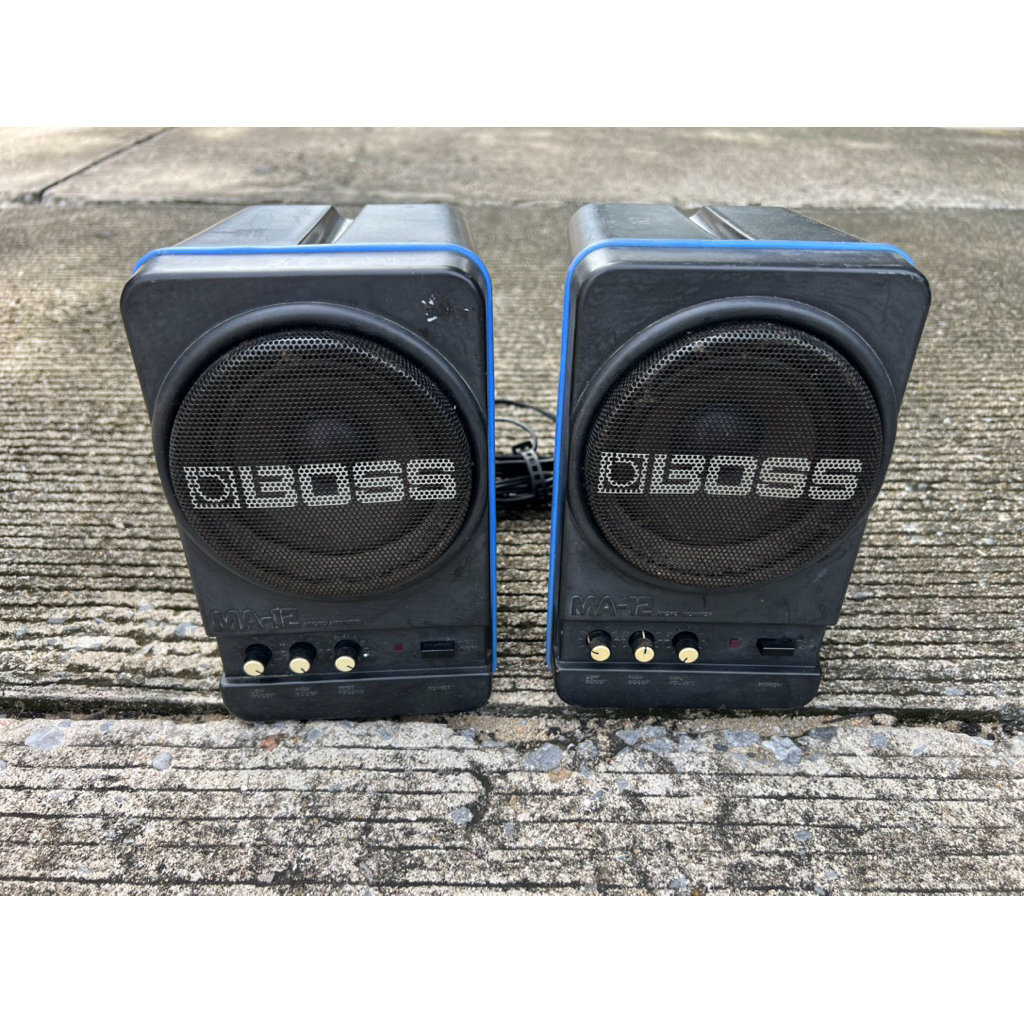 ลำโพงมอนิเตอร์ Boss รุ่น MA-12 มือสอง