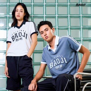 BAOJI บาโอจิ เสื้อ เสื้อโปโลผู้ชายและผู้หญิง รุ่น VARSITY OR…