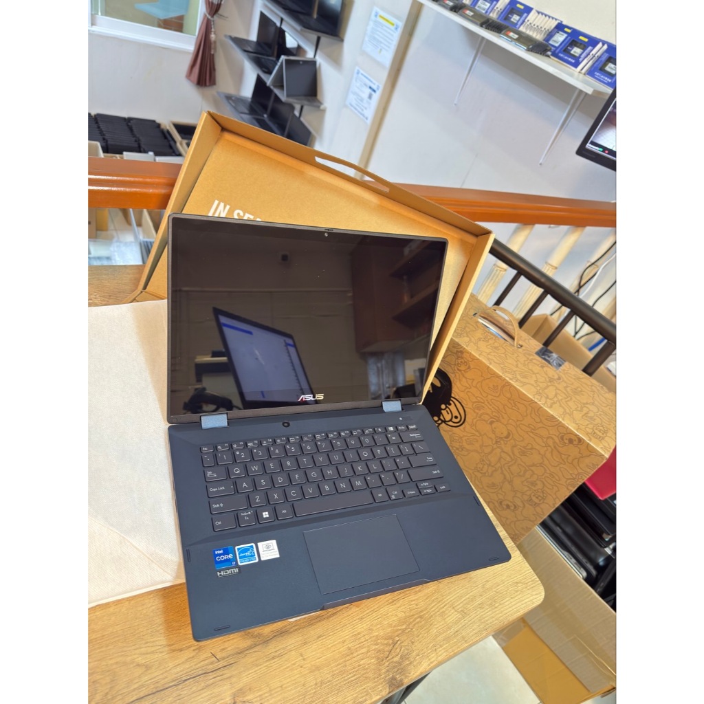 “Asus” ExpertBook Flip-2-in-1 i7-1165G7 Ram16 SSD512 จอ15.6 FHD IPSWIN11/FULL BOX