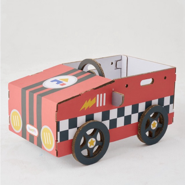[PLAYPER] Playper car รถกระดาษ สีแดง