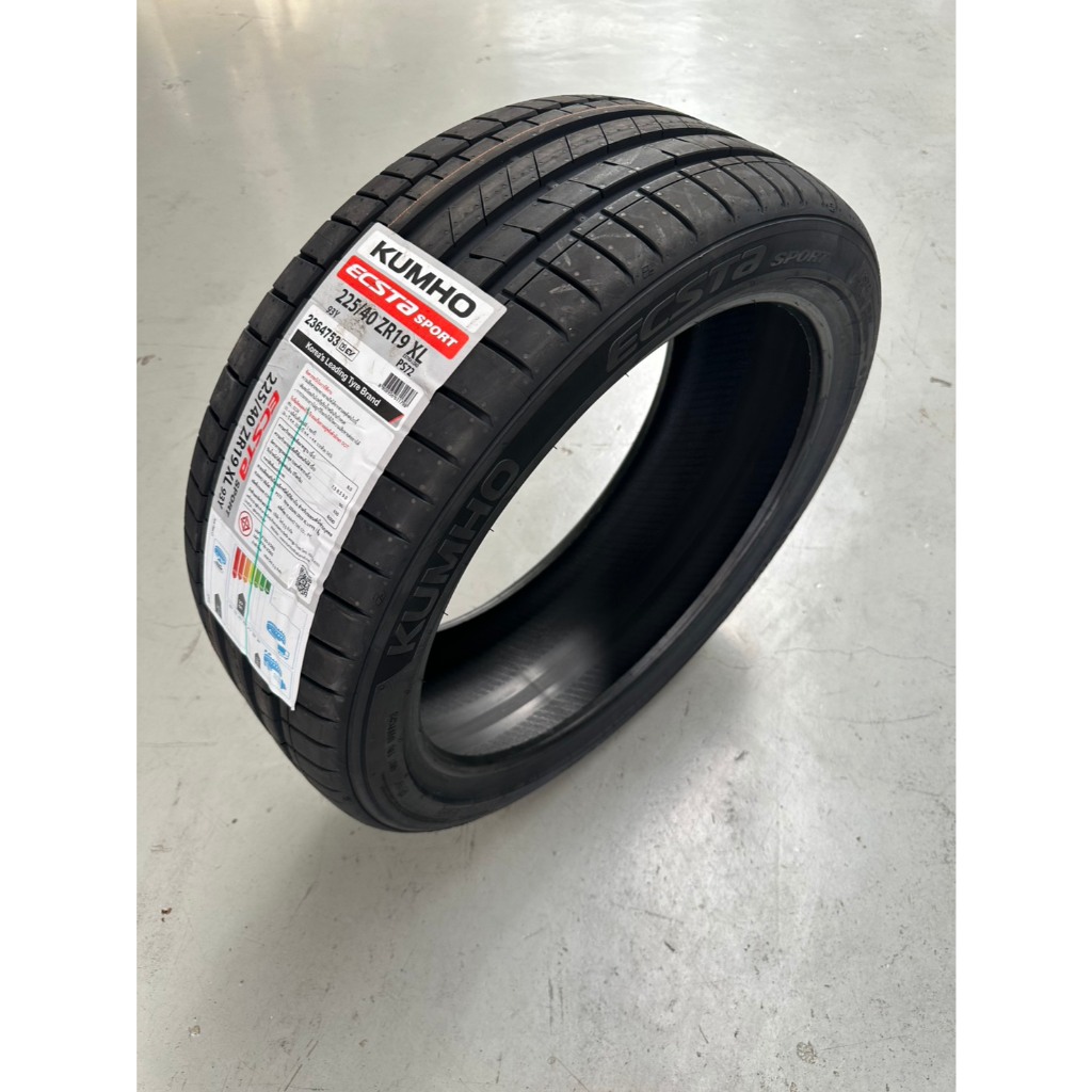 Kumho 225/40R19 PS72 Sport EV ปี 25 ยางรถยนต์ 1 เส้น
