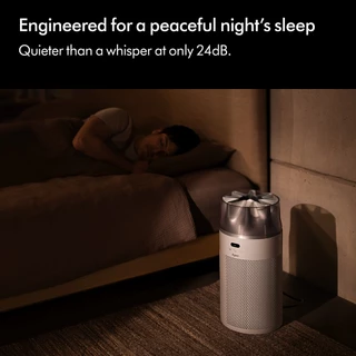 Dyson HushJet ™ Purifier Compact (White/Silver) เครื่องฟอกอากาศ ไดสัน สีขาว